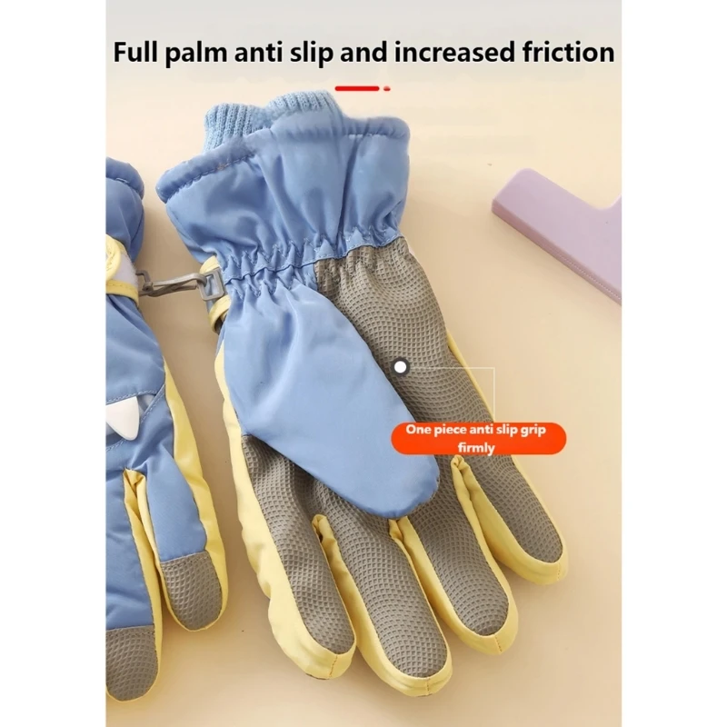 

Лыжные перчатки для холодной погоды, термоизоляционные перчатки для мужчин, женщин, детей, велосипедистов