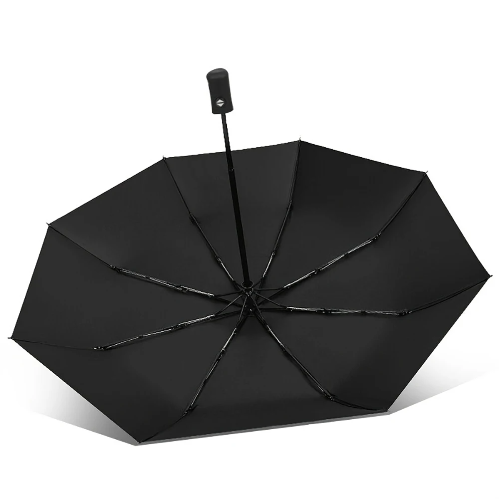 8-Rib Automatic folding Umbrella - Compact, lightweight, durable, UV protection - rain and sun umbrella, automatic sunshade 01