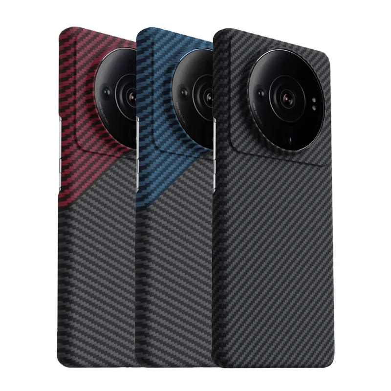 ACC-Carbon Real carbon Phone case for Xiaomi 12s ultra 12Pro Mi 12 Mi 12X aramid fiber  anti-fall Phone Case