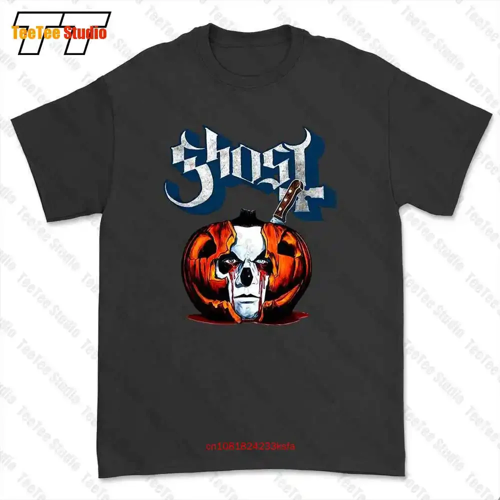 Ghost Bc Pumpkin Surprise Papa Halloween Metal Rock Band T-shirt Tee VWYY