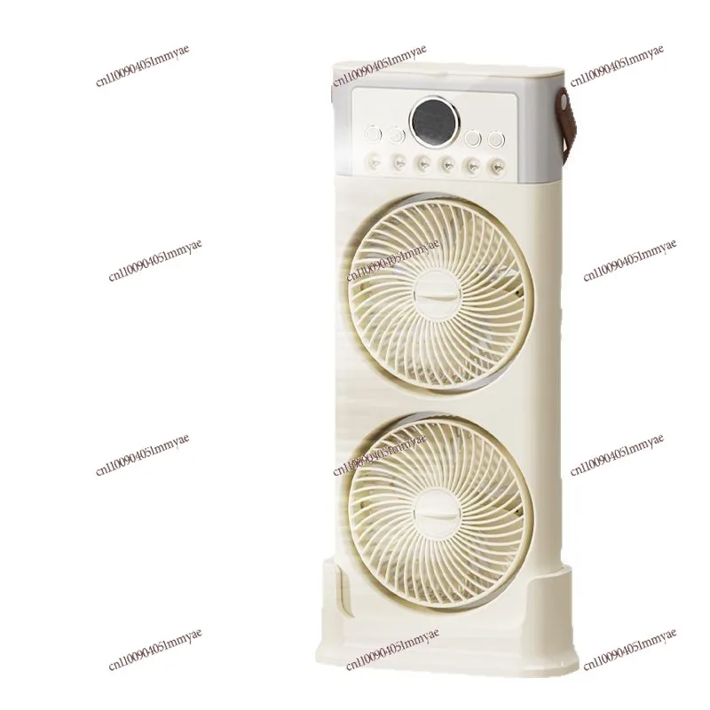 

Six-hole Five-hole Desktop Spray Cold Fan Office Dormitory Multi-functional Small Fan Humidification Air Conditioner with Remote