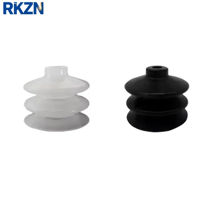 PCG‑10/20/30/40/60/90 Vacuum Suction Cup 3‑Layer Bellows Silicone NBR Pneumatic Sucker For Robot Arm Manipulator