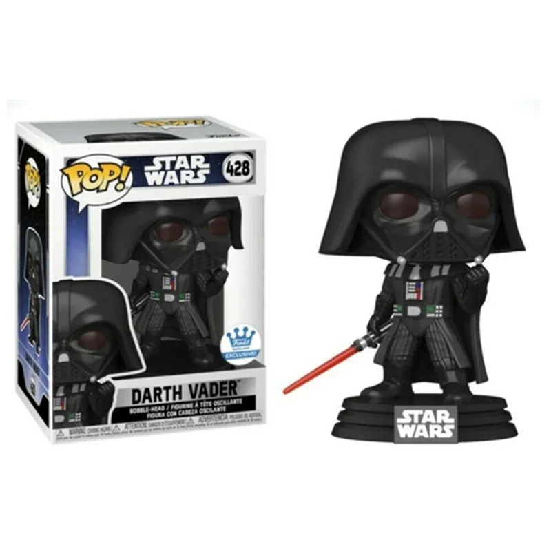 Funko Pop Movie StarWars Boba Trooper Mandalorians 402 Skywalkers Darth Vaders 428 Chewbacca Yoda Boba Fett Action Figure Toy