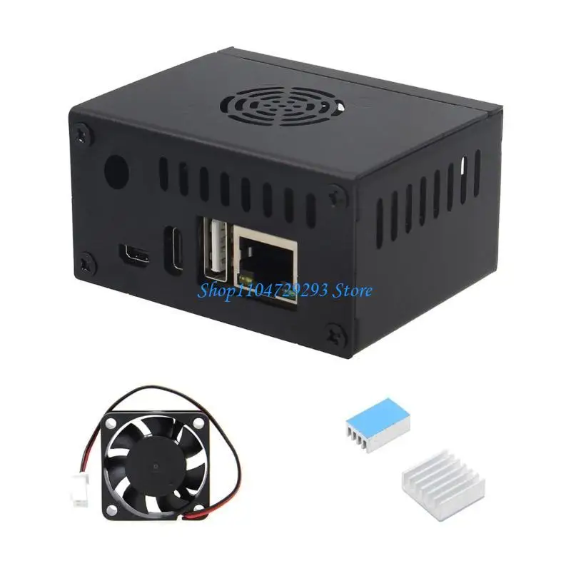 

Металлический корпус Y2GD для Zero3 с 3010 охлаждающим вентилятором и алюминиевыми радиаторами