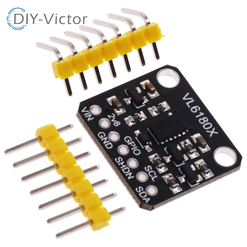 VL6180 VL6180X Range Finder Optical Ranging Sensor Module for Arduino I2C Interface Board IR Emitter Ambient Light High Accuracy