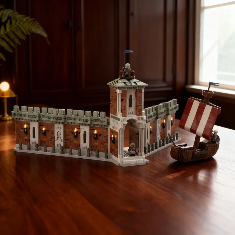 

5756pcs MOC The Sea Knights Castle Model Building Blocks Construction Christmas Gifts Toy Creative DIY Idea Education Assemble