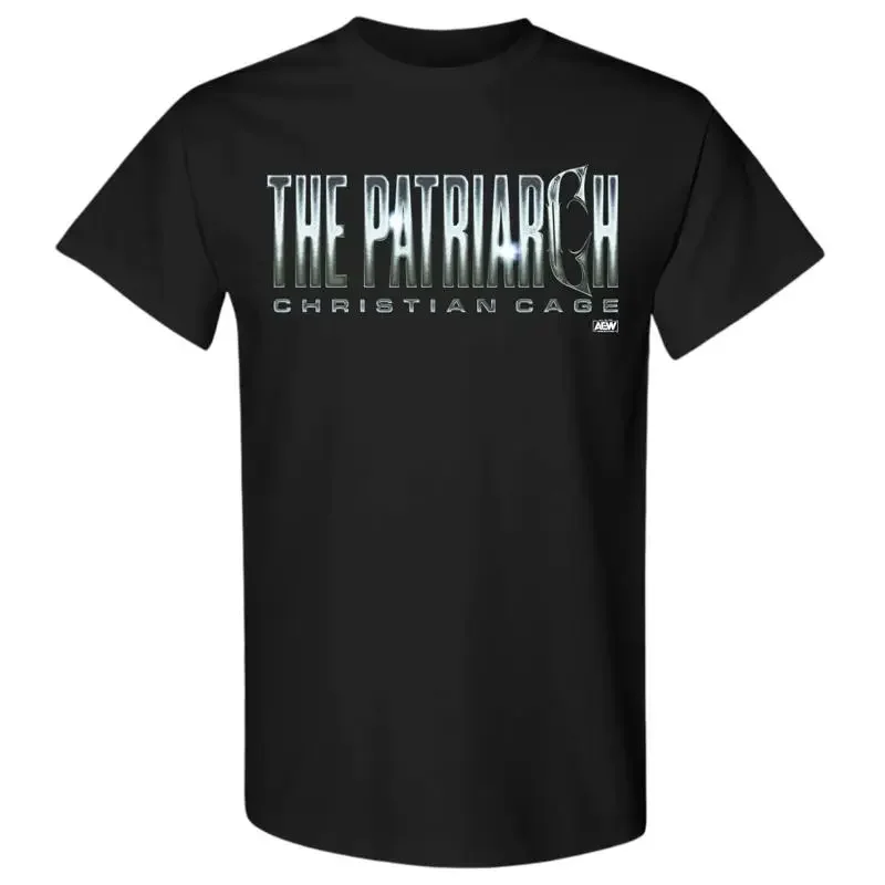 CHRISTIAN CAGE THE PATRIARCH AEW Official T Shirt