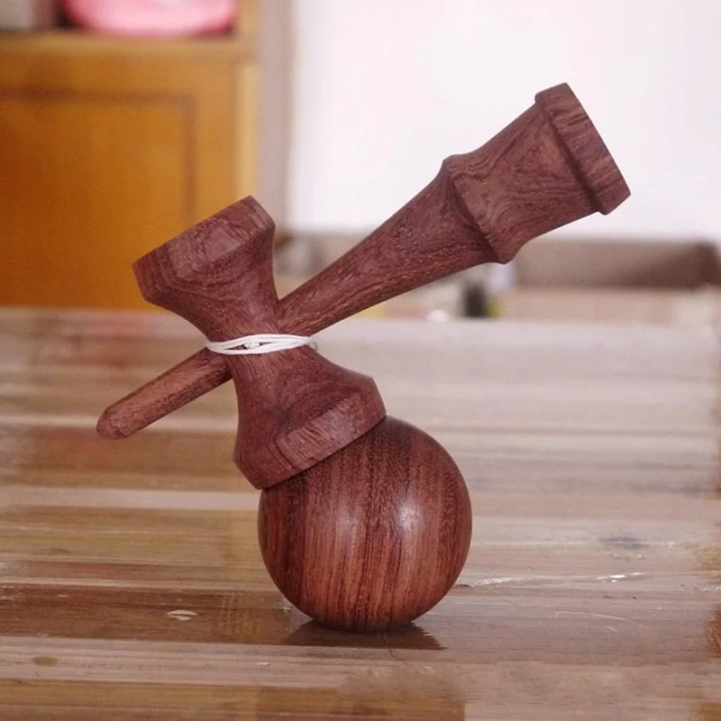 Wood Color Kendama Ball Profesional Toy Kendama Juggling Balls Toys For Children Adult Game Birthday Christmas Toy