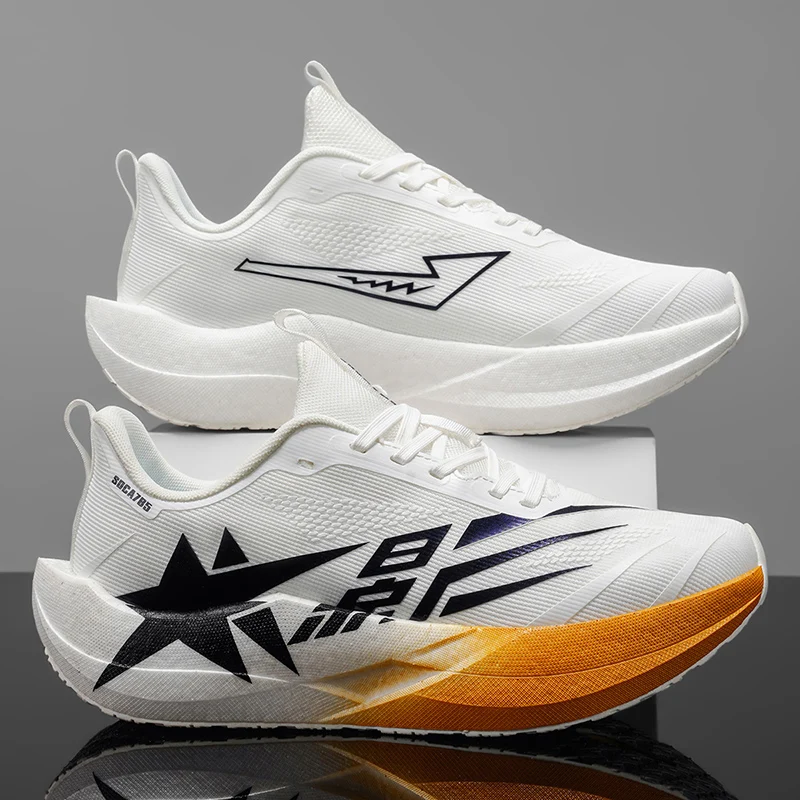 Marathon Men Running Shoes Carbon Board Speciality Sports Breathable Lightweight Women's Comfortable Tennis Athletic Sneakers