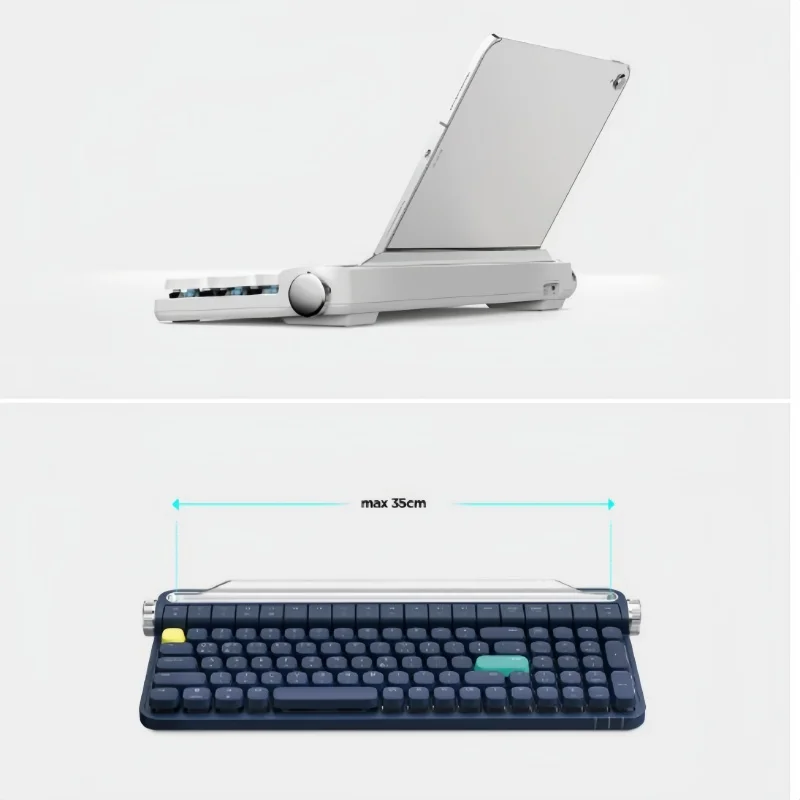 B705 Bluetooth Mechanical Keyboard Rgb Lighting Effect Abs Material Wireless Connection Laptop Desktop Computer Office Games