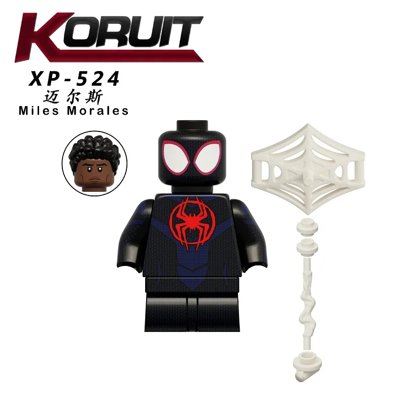 مكعبات بناء صغيرة للبطل الخارق من مارفل، إصدارات متعددة من Spider-Man، Penny، دمى قابلة للجمع، مناسبة كهدية للأولاد