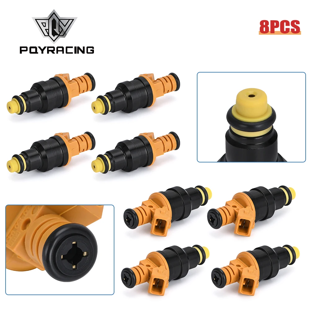 8 PCS Flow Fuel Injector 0280150943 For Ford 4.6L 5.0L 5.4L 5.8L Mustang Lincoln Mercury 0280150718 EV1