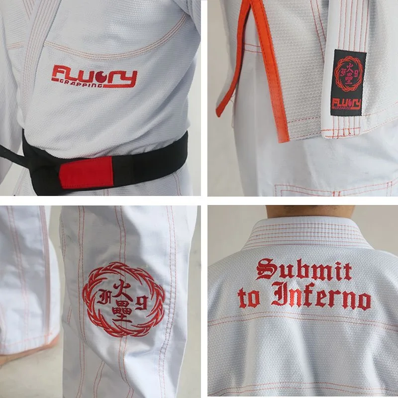 Kimono de BJJ Gis with Embedded Rashguard Brazilian JiuJitsu Uniforms TKD Taekwondo Suit Costume For Training and Matches