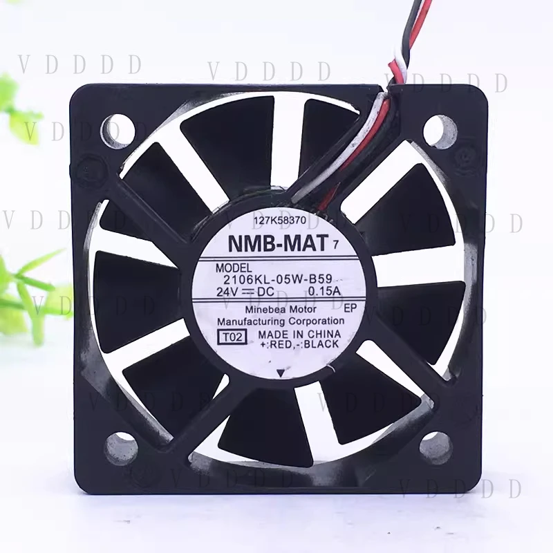 

Вентилятор охлаждения NMB 2106KL-05W-B59 DC24V 0.15A, 3-проводной, 5015, 5 см (1 шт.)