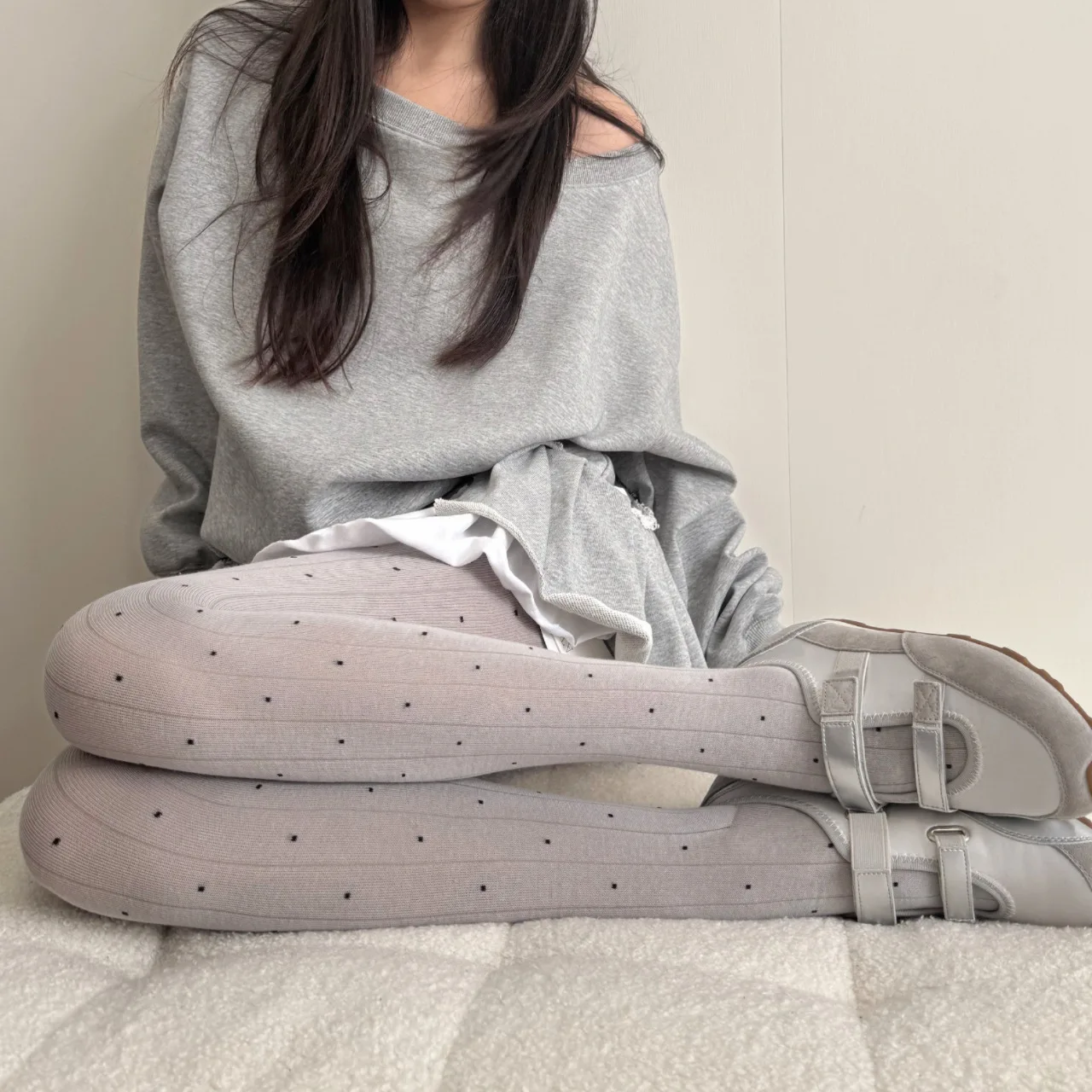 

Корейские девушки в стиле ретро, полосатые колготки в горошек, модные чулки Ins, милые японские сексуальные юбки Jk, шорты, чулки