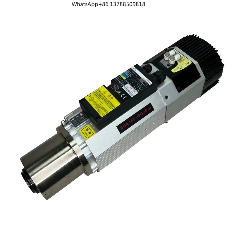 

Шпиндельный двигатель HOLRY с прямым приводом, ISO30, 220В/380В, ER32, с воздушным охлаждением, коротким носом, 9 кВт, ATC, для токарных станков с ЧПУ