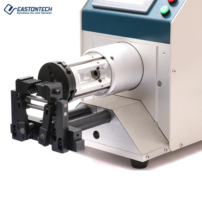 EW-06G Semi-automatic 9 Layers Rotary Coaxial Cable Stripping Machine Triaxial Cable Stripping Machine