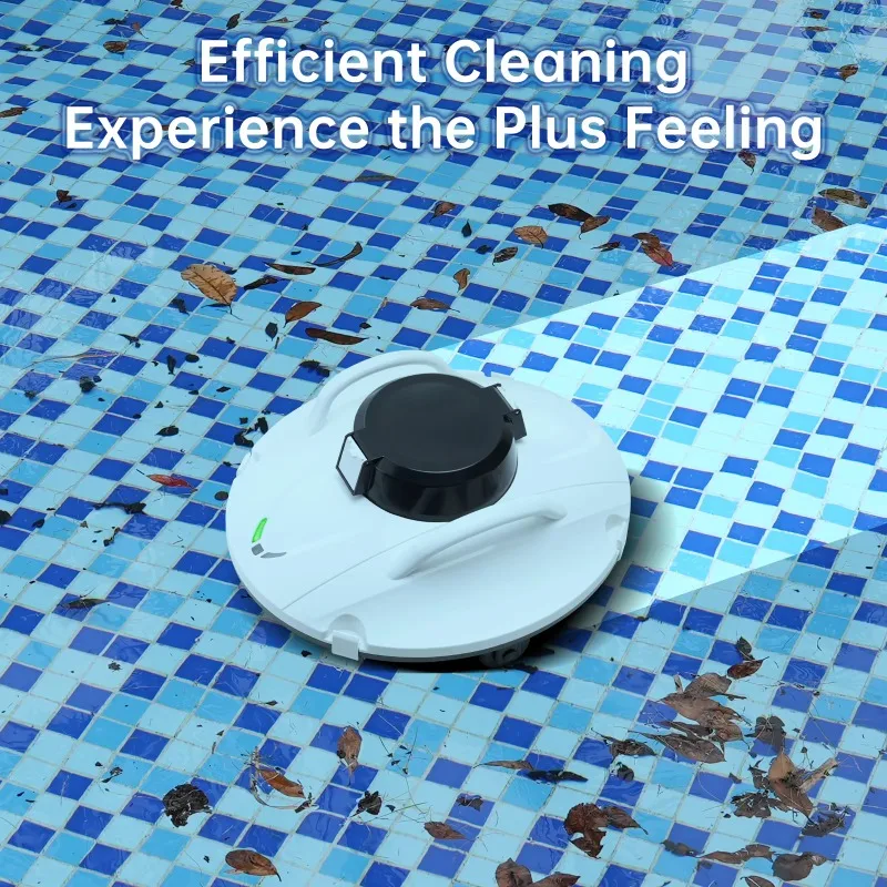 Cordless Automatic Robotic Pool Cleaner Underwater Vacuum for Swimming Pool Maintenance Accessory