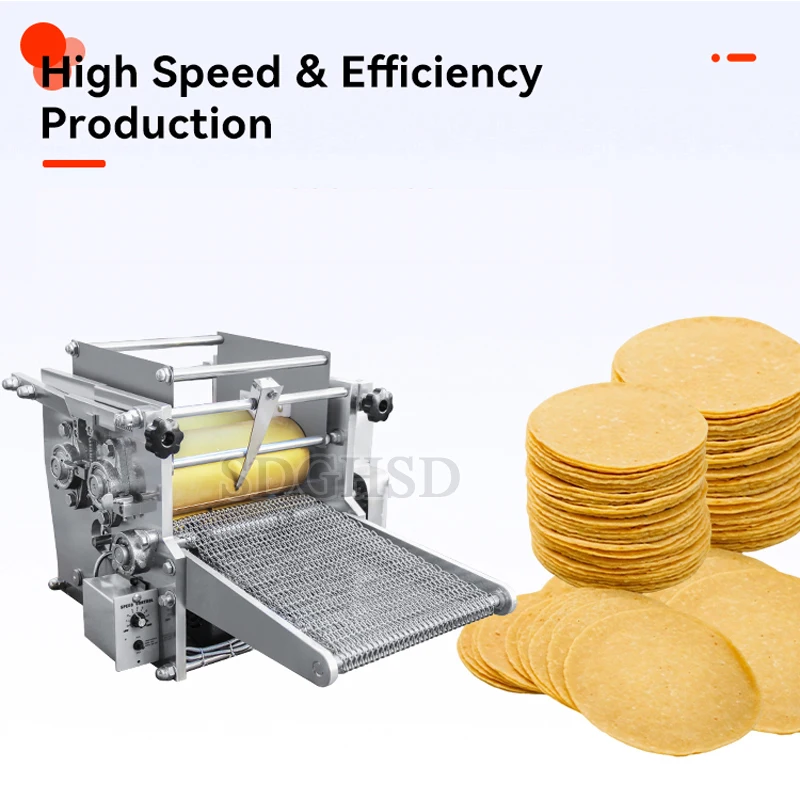 

Tortilla Making Machine Output 30-60 Pieces Folding Net Length 400mm Automatic Forming Tortilla Machine