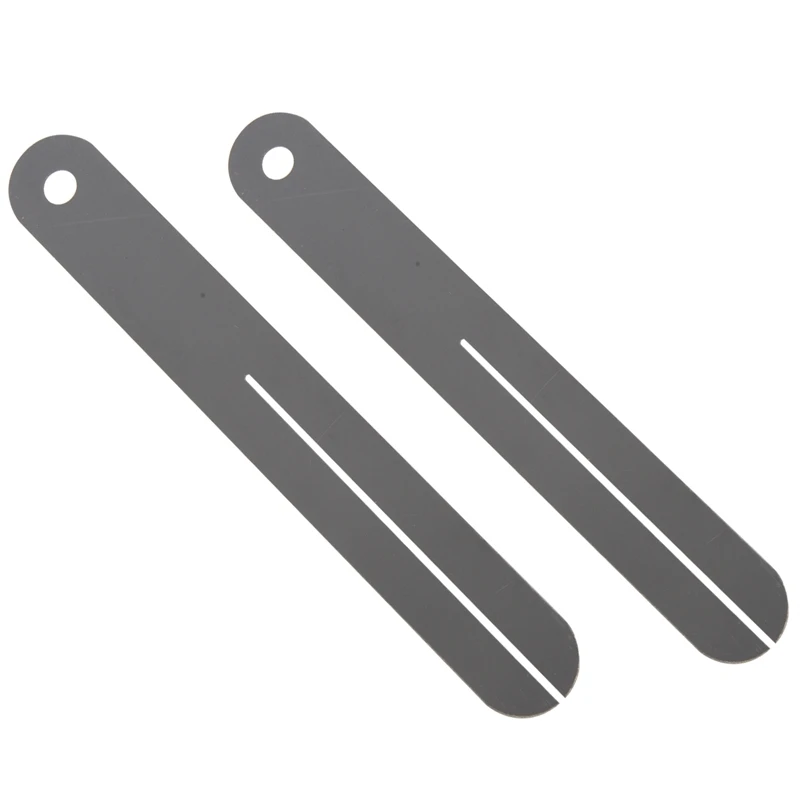 2Pcs Fret Puller Fretboard Fingerboard Fret Repair Tool Protector Steel Plate For Electric Guitar And Bass