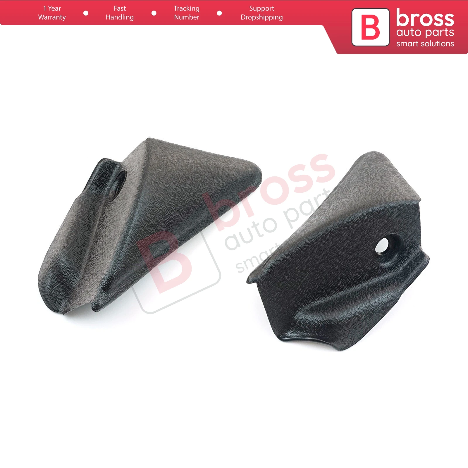 BSP982 Door Wing Side Mirror Support Moulding Finisher Trim Panel Left and Right 8200073430, 8200073431 for Renault Megane MK2