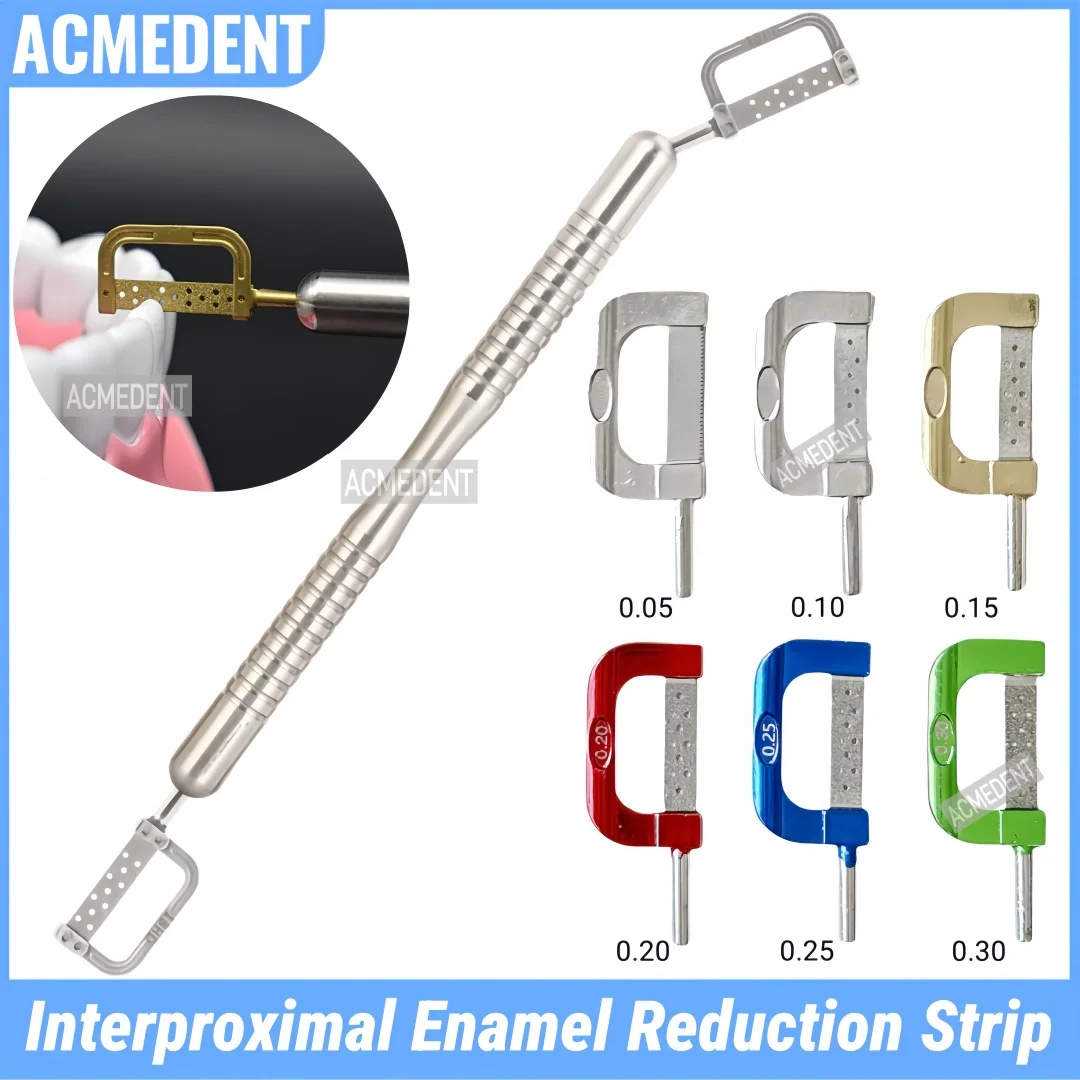 

Dental Orthodontic IPR System Interproximal Enamel Reduction Automatic Strip Saw Polishing Finishing Contouring Slice Handle