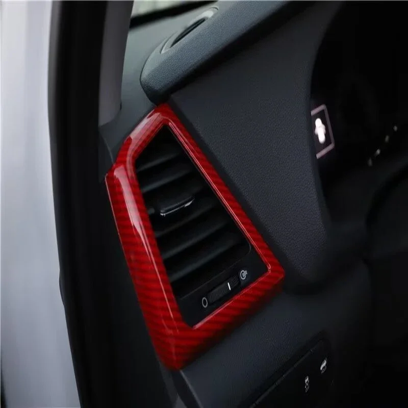RHD for Hyundai Tucson 2015-2018 Interior Accessories Center Control Window Gear Panle Window Rise Switch AC Vent Cover Stickers
