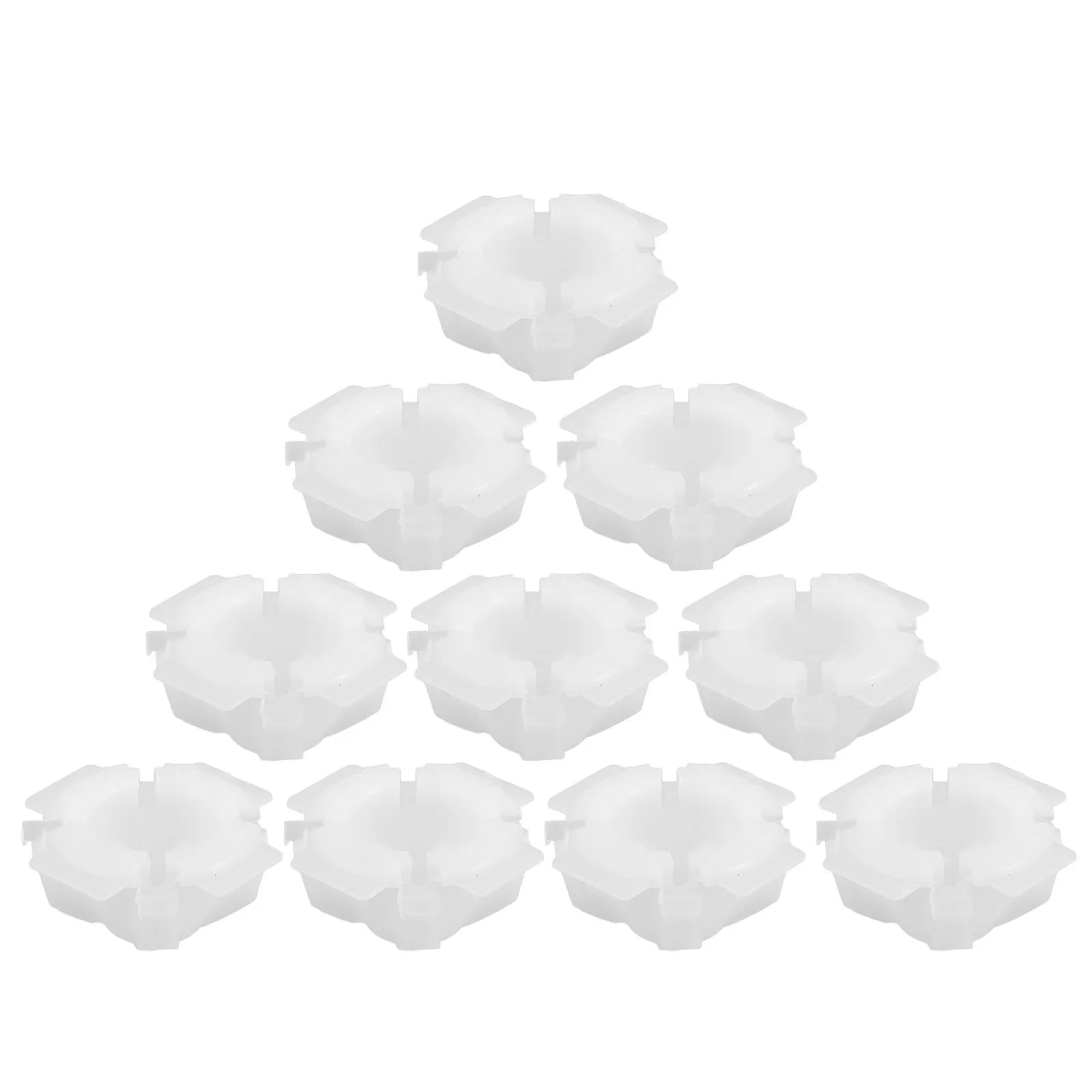 

10Pcs Windshield Wiper Linkage Clips Plastic Bushing Replacement for Car Truck Bus Agricultural Vehicle Wiper Arms Repair Smooth