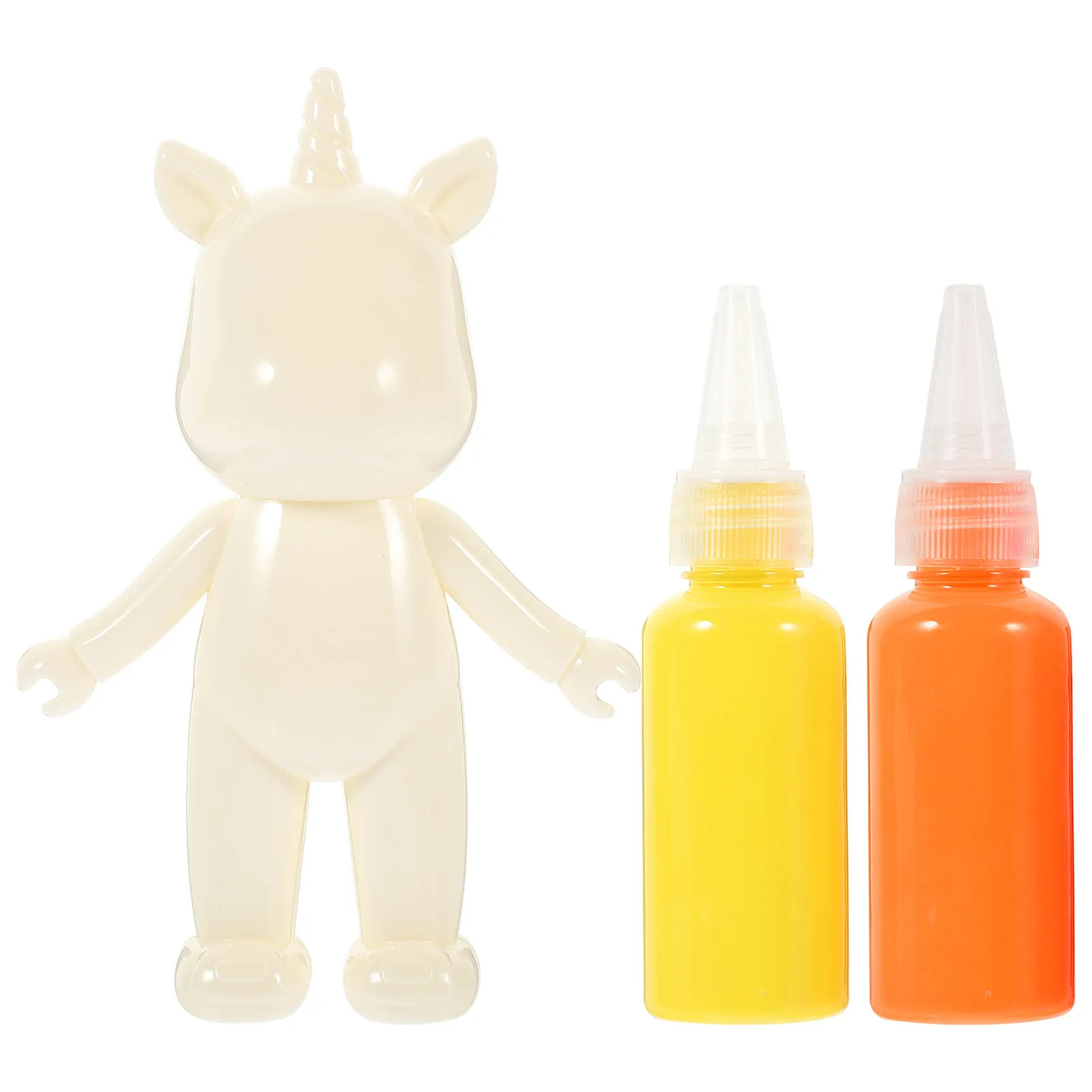 1 مجموعة دهان داي البلاستيك يونيكورن حلية 16 سنتيمتر السائل الملونة الكتابة على الجدران الإبداع هدية الاطفال الحرف لوازم مهرجان حفلة #5