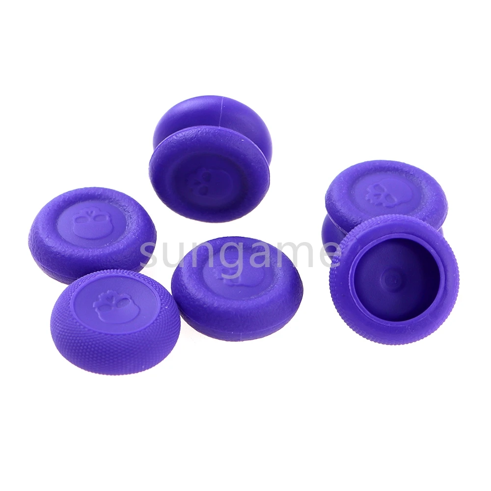 1 مجموعة ل PS5 PS4 XBOX سلسلة PS3 التبديل برو XBOXONE تحكم 6 في 1 قبضة الجمجمة الإبهام قبضة مجموعة عصا التحكم غطاء Thumbstick غطاء #5