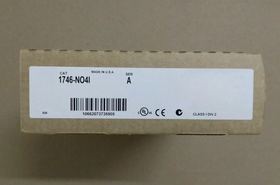 Brand New Original 1746-NO4I Analog Current Output Module, 4 , Non-Isolated 1746NO4I Fast Delivey