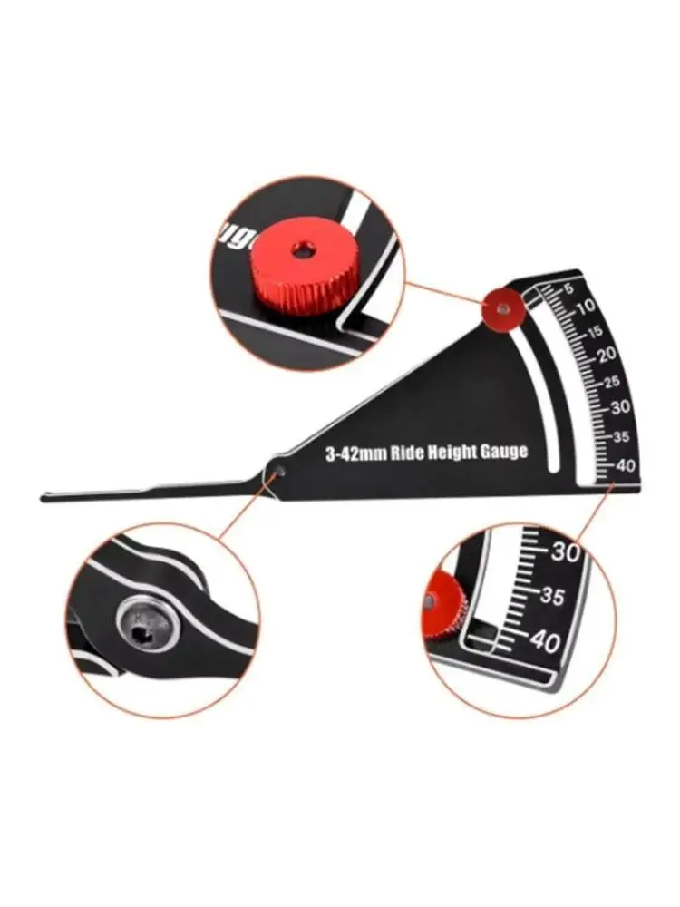 

U13F Practical Essential Road Accessory Height Measurement Tool Portable for Suspension Tuning 3mm to 42mm Easy to Use