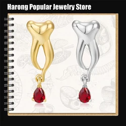 Harong Dental Teeth Pins Brooch Zircon for Doctor Nurse Student Luxury Medical Lanyard Lapel Bag Badge Accessories Gift Dental