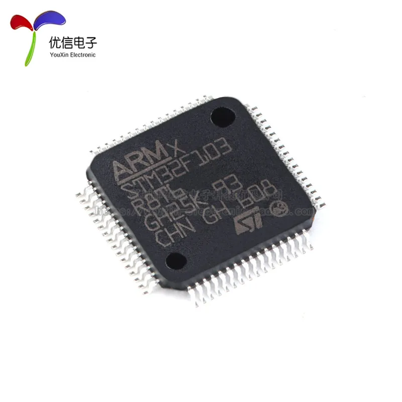 Free shipping   STM32F103R8T6 LQFP-64 ARM Cortex-M3 32MCU     10PCS