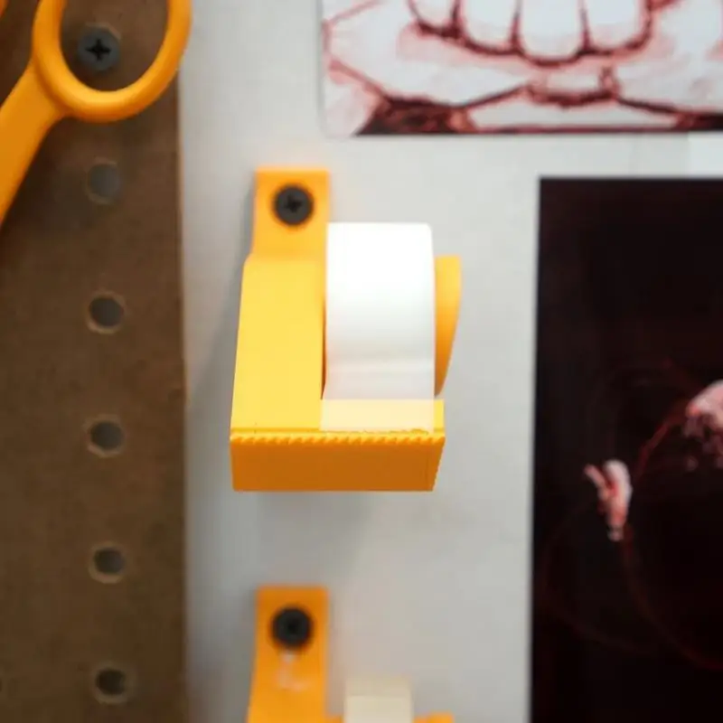 Настенный диспенсер для ленты Многофункциональный настенный диспенсер для этикеток Настенный диспенсер для малярной ленты Кухонная лента Лента для художников