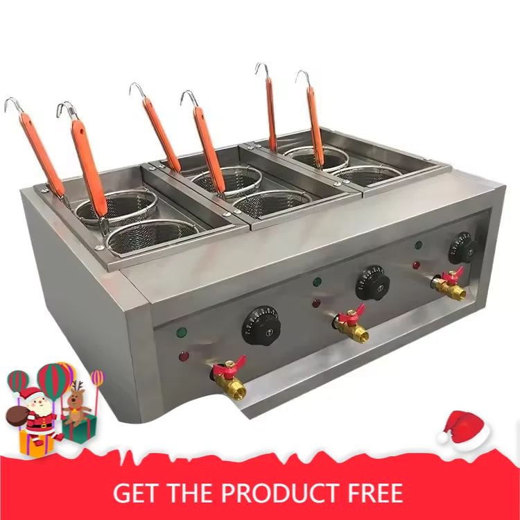 Restaurant Commercial Portable Stainless Steel Restaurant Equipment Noodle Cooking Electric Pasta Boiler Cooking Machine