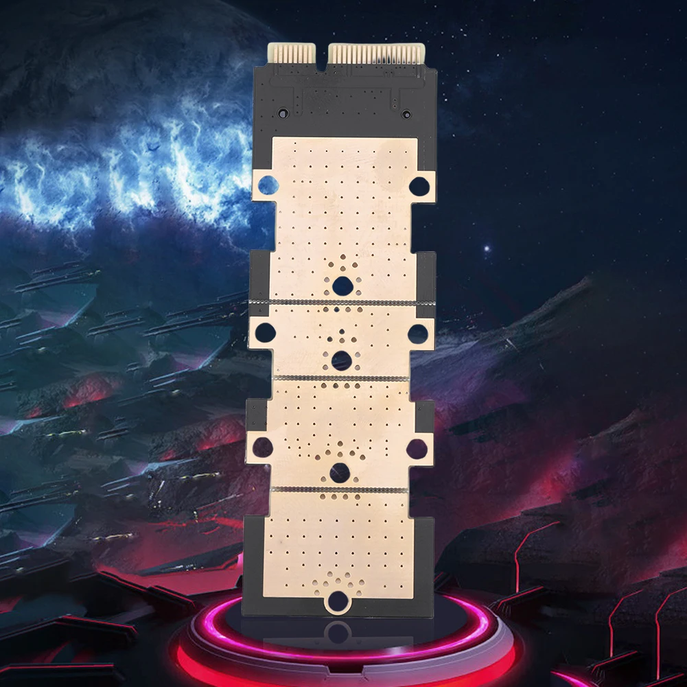 Carte convertisseur M.2 NGFF vers MSATA, adaptateur clé B, SSD vers Mini SATA, pour ordinateur portable et de bureau