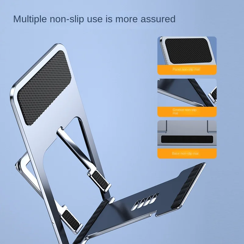 2022 Mini Desktop Multi-Hoek Vouwen Mobiele Telefoon Houder Holle Plastic Tablet Stand Draagbare