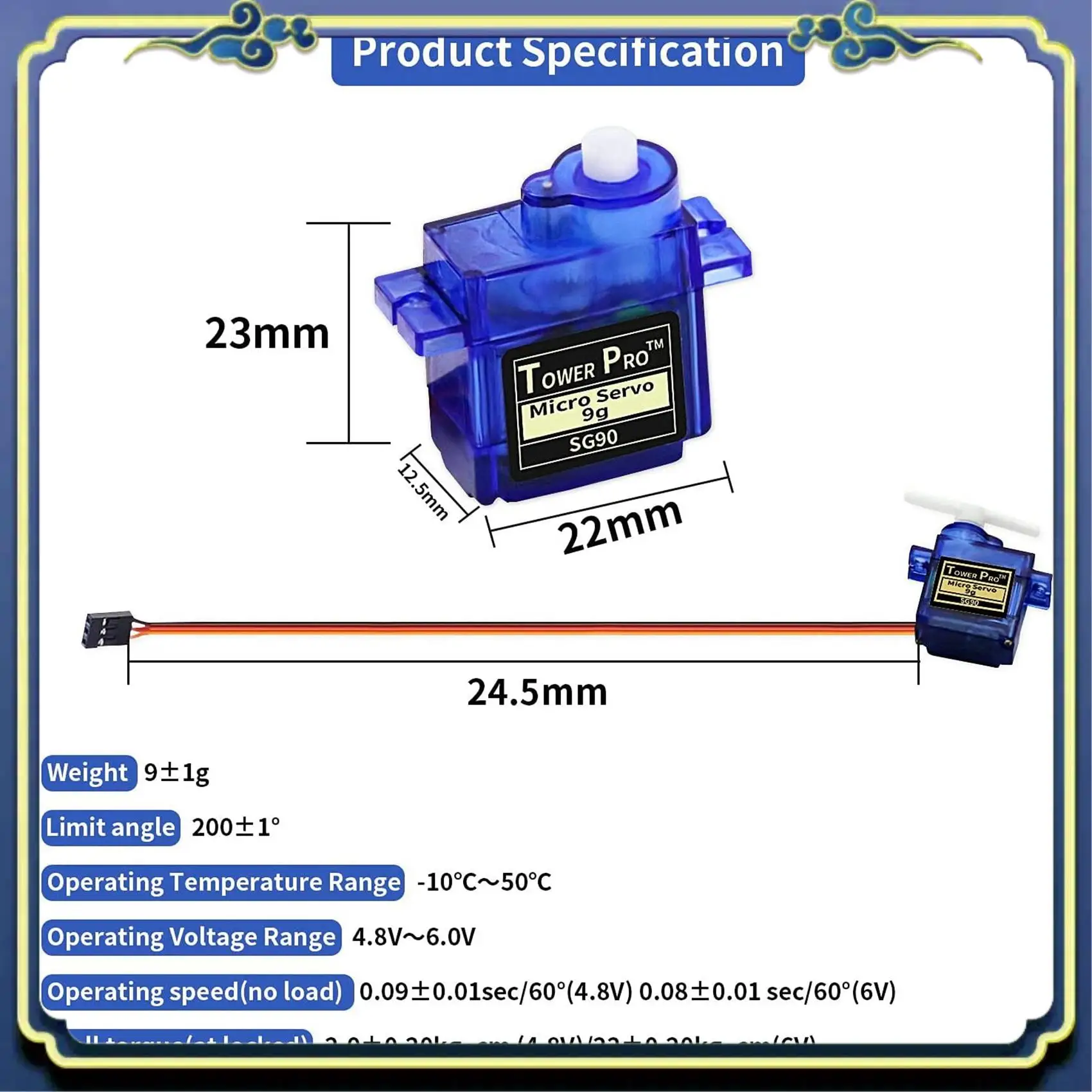 ABTJ-10Pcs SG90 Micro-Servo มอเตอร์ Mini 9G สําหรับ Arduino RC หุ่นยนต์เฮลิคอปเตอร์เครื่องบินเรือควบคุม