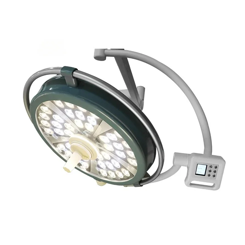 MT MEDICAL Hospital Surgical Equipment Double Arms Shawdowless  Ceiling Light op Lamp LED with Aluminum Shell