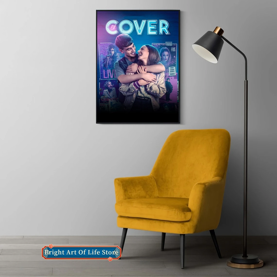 

The Cover (2021) Classic Movie Poster Cover Photo Canvas Print Apartment Home Decor Wall Painting (Unframed)