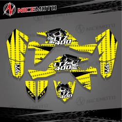 NICEMOTO For Suzuki LTZ400 LTZ 400 LT-Z400 2009-2019 2011 2012 Graphics Stickers Decal Sticker Set Team Personality Customized
