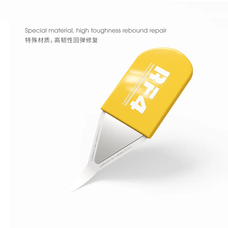 RF4 4PCS/LOT Multi-function Disassembly Blade Phone LCD Screen Opener Tools Stainless Steel Card Removal Repair Blade Pry Piece