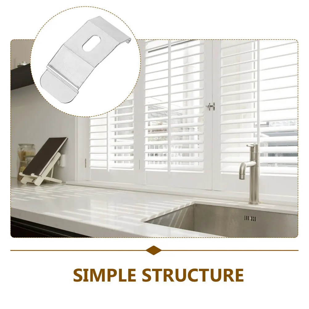 6 قطعة الأسطوانة الظل الأجهزة بين قوسين ستائر النوافذ قوس الرأس سهلة التركيب تنوعا الدقة الحرفية #2