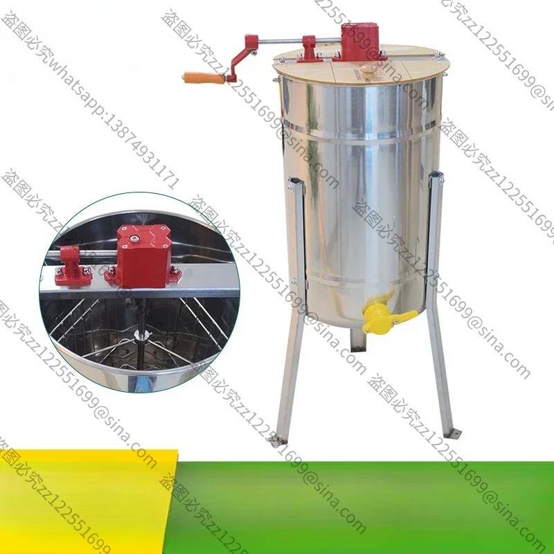 Suitable for Beekeeping Tools, Beehives, 2-frame Manual Stainless Steel HoneyShaker, Honey Shaker, HoneySeparator, Separator
