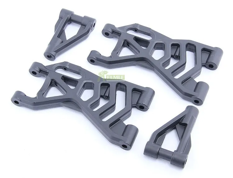 Plastic Upgraded Reinforced Complete Arm Set Front or Rear Suspension Arm Set Fit for 1/5 HPI ROVAN KM BAJA 5B 5T 5SC SS