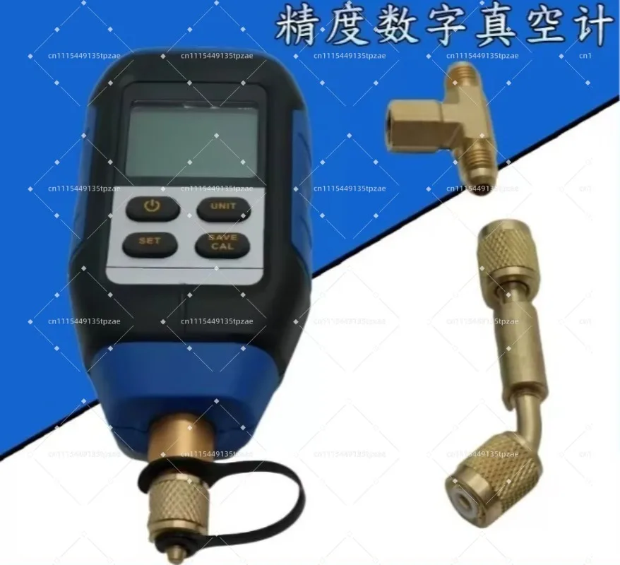 VMV-1 High Precision Digital Vacuum Absolute Pressure Meter, Electronic Pressure Counter and Air Velocity Tester