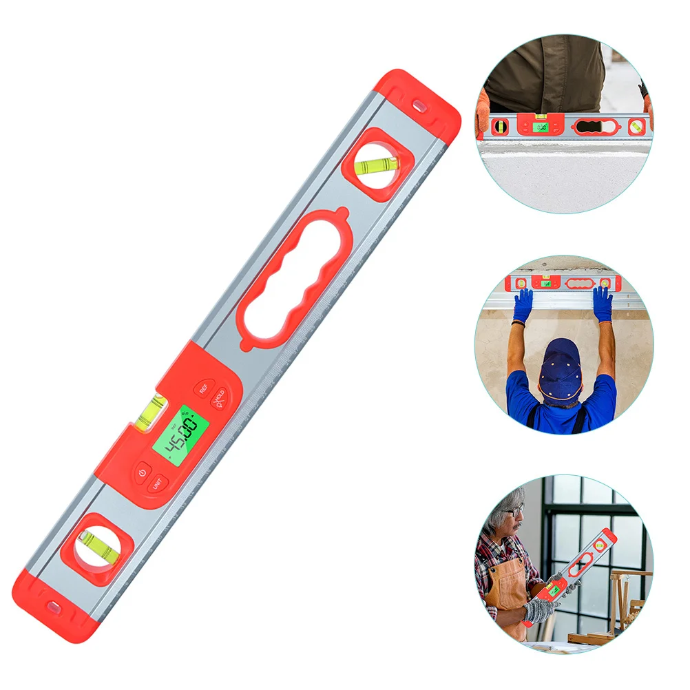 Digitaler Winkelmesser, Mini-Digital-Winkelmesser, 3-in-1-Neigungsmesser, Füllstandsmesswerkzeug für Holzbearbeitung, Heimdekoration, Auto