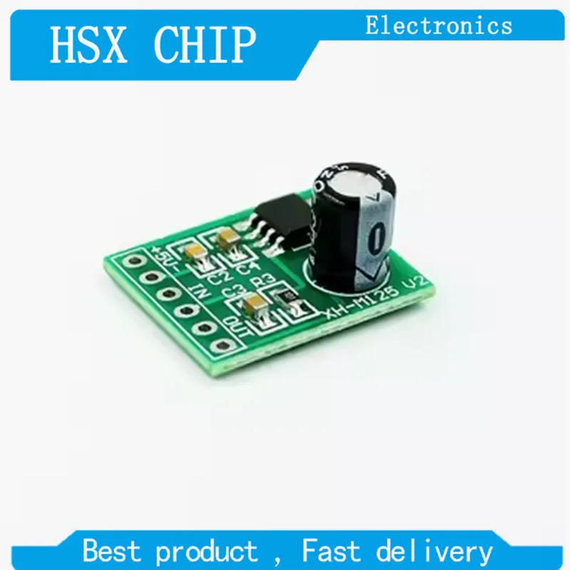 5pcs Mini XH-M125 XPT8871 Mono Stereo Lithium Battery Power Amplifier Board 6W Sing Machine Module 3v 5v 5W Audio Output Input