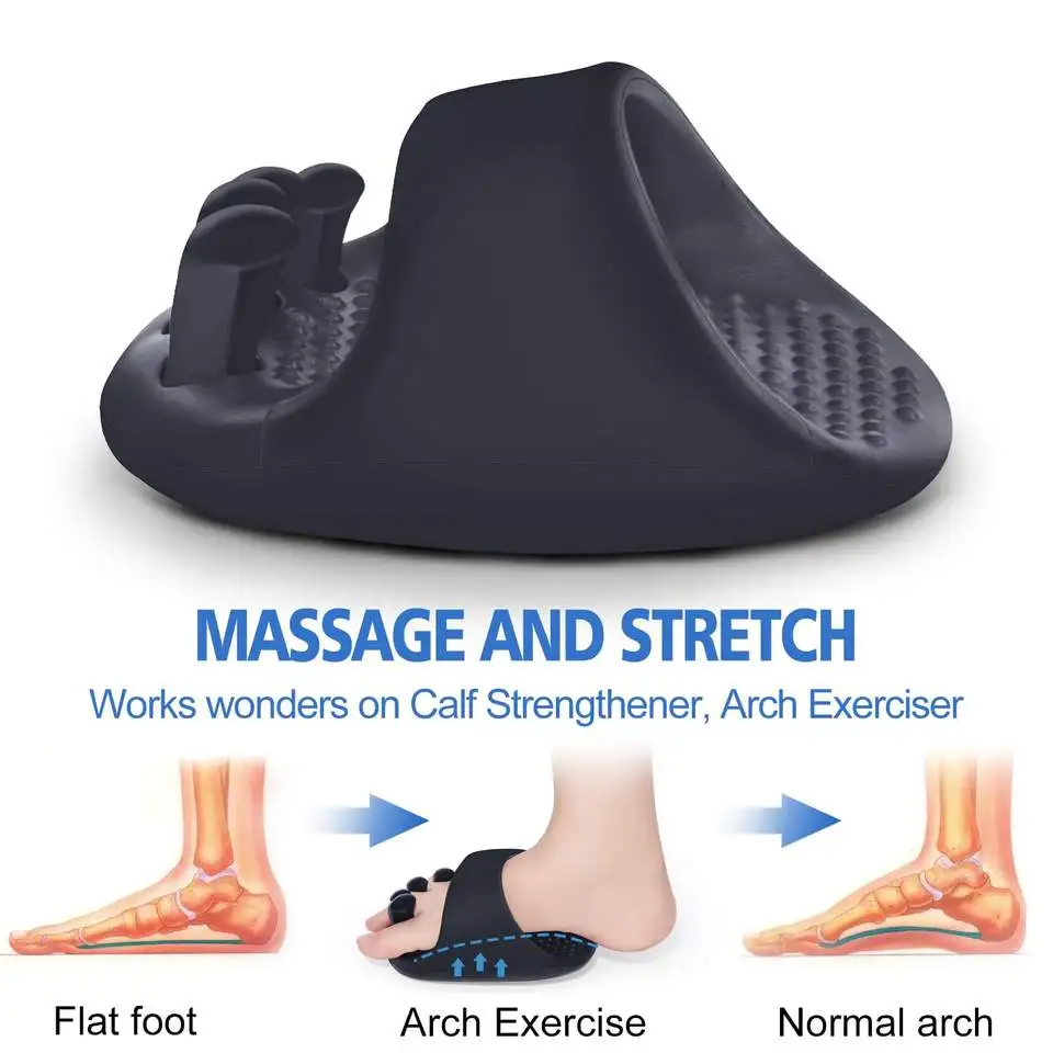 Arch Support for Plantar Fasciitis and Flat Feet Calf Strengthener, Arch Exerciser Slipper for Foot Pain, Stress Relief